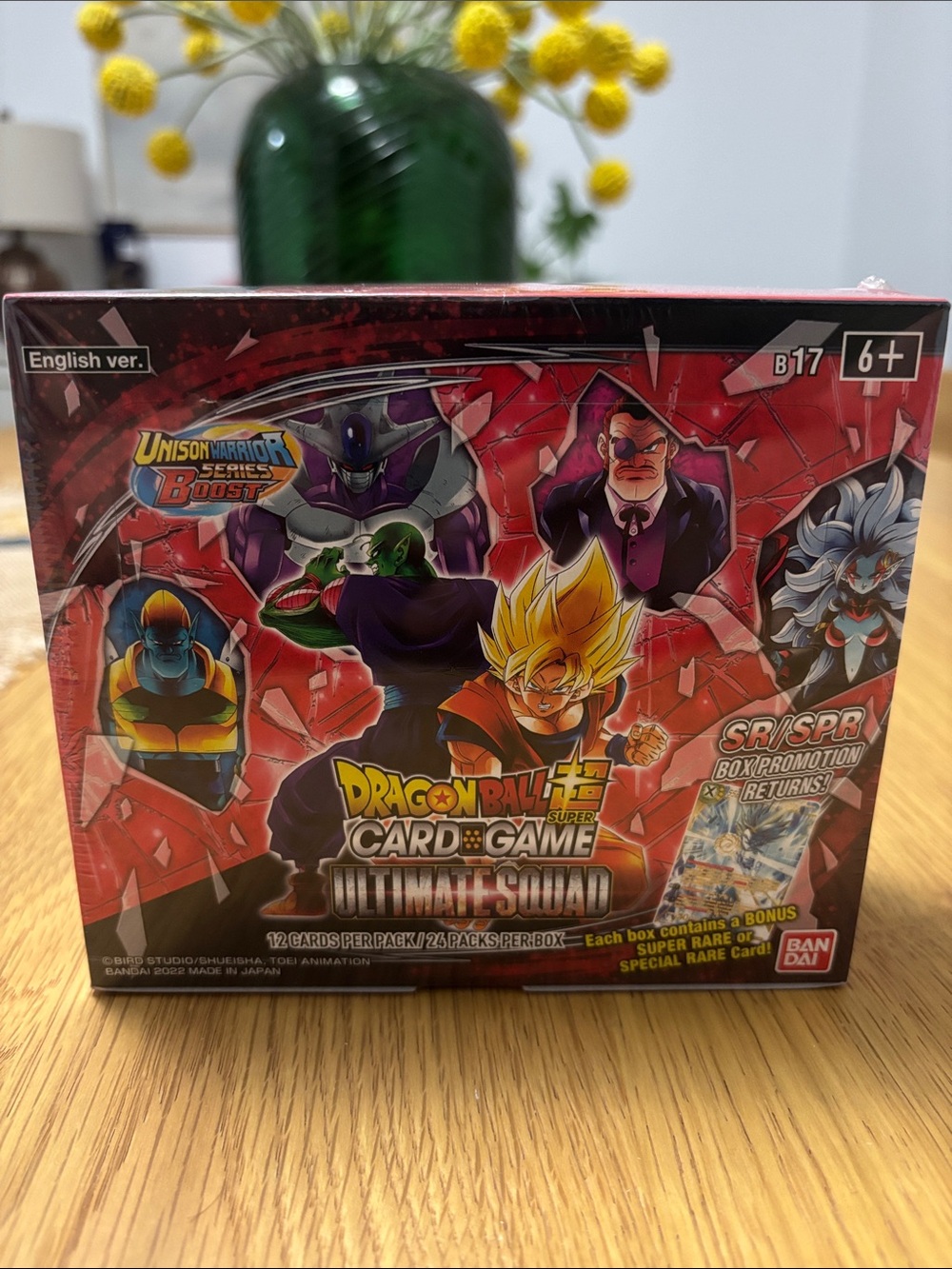 Dragon Ball Super Card Game Ultimate Squad Booster Box - Sealed
